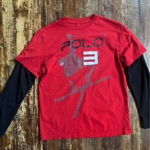 Polo by Ralph Lauren Boys long sleeve tee size med